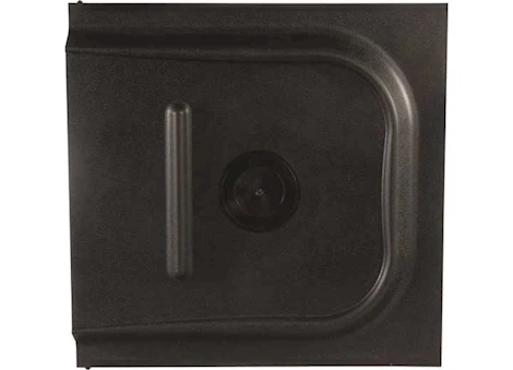 JR Products 12IN SCREEN DOOR SLIDER, BLACK