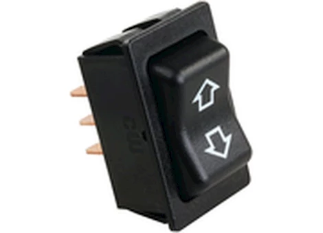 JR Products Slide-out switch, 4-pin, black Main Image