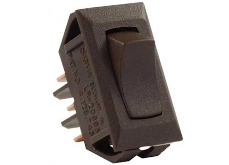 JR Products STANDARD 12V ON/ON SWITCH, BROWN
