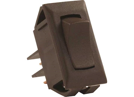 JR Products 12V MOM-ON/OFF SWITCH, BROWN