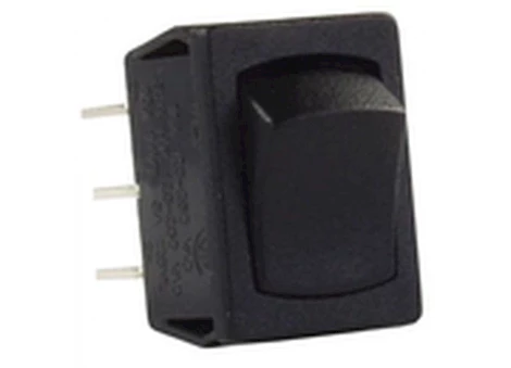 JR Products Mini-12v double pole on/on switch, black Main Image