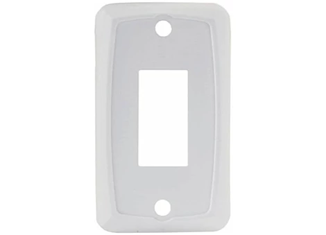 JR Products Single Face Plate (5-Pack) - White