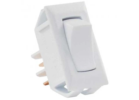 JR Products MOMENTARY ON-OFF SWITCH, WHITE