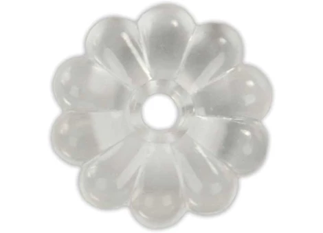 JR Products Plastic rosettes, clear Main Image