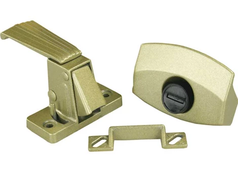 JR Products PRIVACY LATCH, GOLD