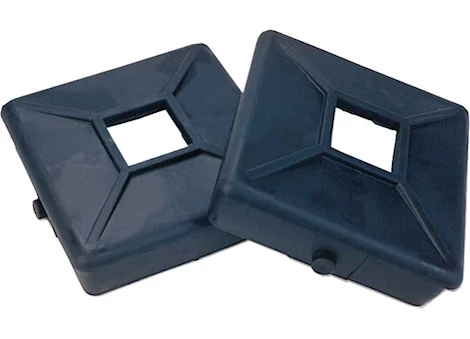 JR Products 4" Rubber Bumper Plug with Tabs (Pair)