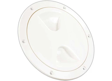5IN ACCESS/DECK PLATE, WHITE
