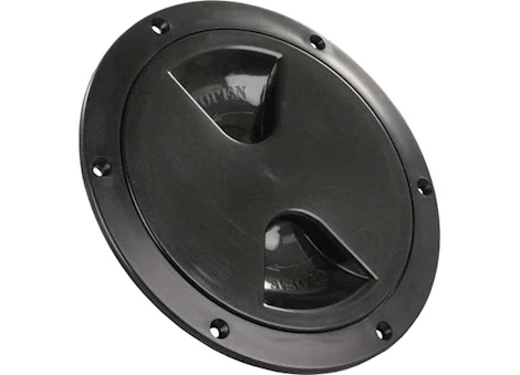 JR Products 5in access/deck plate, black Main Image