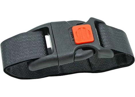 JR Products ADJUSTABLE STRAP WITH LOCKING BUCKLE - 2 PACK