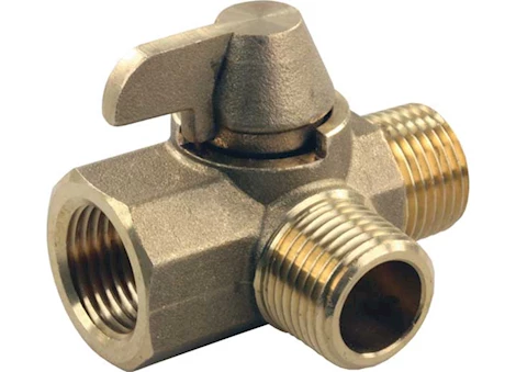 JR Products 3-way diverter valve, m/m/f Main Image