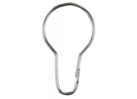 JR Products SHOWER CURTAIN RING, METAL