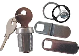 JR Products 7/8in keyed compartment lock, deluxe
