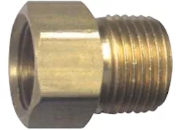 JR Products Inverted Flare to MPT Connector with Check Valve