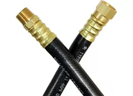 Jr products 3/8 oem lp supply hose, 24, thermplastic hose