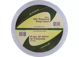 JR Products 100ft premium vinyl insert, white
