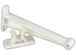 JR Products 5-1/2in c-clip door holder, polar white