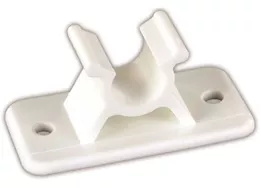 JR Products C-clips, plastic, polar white