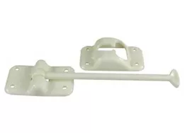 JR Products 6in t-style door holder, colonial white