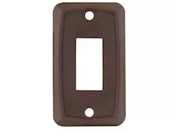 JR Products Single face plate, brown