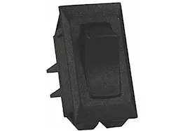 JR Products Unlabeled 12V On/Off Switch (Single) - Black