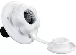 JR Products City water flange, polar white