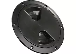 JR Products 5in access/deck plate, black