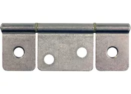 JR Products 3-1/2in non-mortise hinge, satin nickel