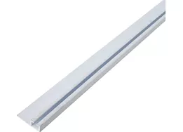 JR Products Type c - ceiling mounted internal slide track - white - 96in