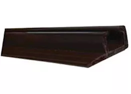 JR Products Type c - ceiling mounted internal slide track - brown - 96in