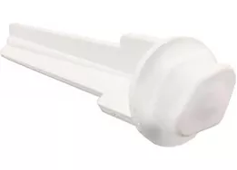 JR Products 4in lavoratory sink stopper, rubber, white