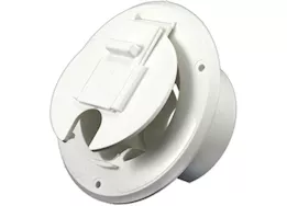JR Products Round cable hatch, 30 amp, white