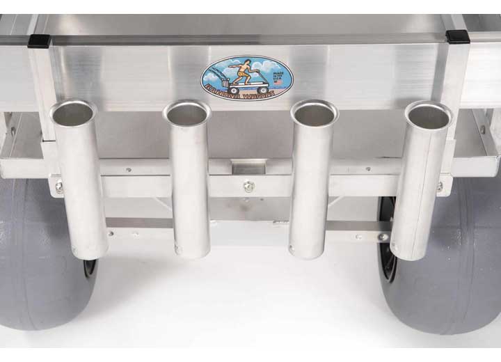 ALUMINUM ROD ROCK WITH FOUR ROD HOLDERS