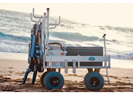 Kahuna Wagons Big kahuna beach and fishing wagon-solid aluminum deck