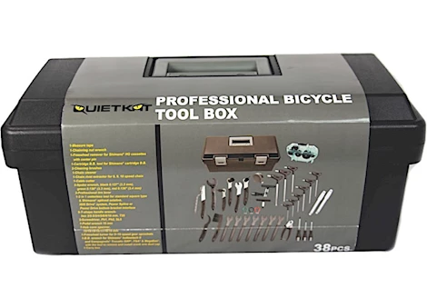 QuietKat 38-Piece Professional Tool Kit for E-Bikes