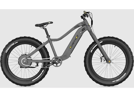 Quietkat pioneer electric bike, 500w, 18in frame, charcoal Main Image