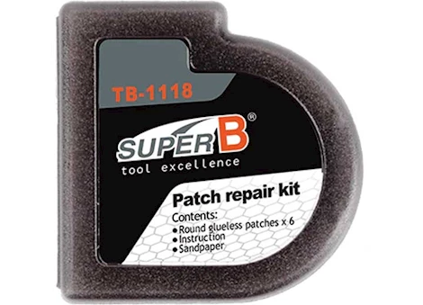 QuietKat TUBE PATCH KIT, SET OF 12 VULCANIZING PATCHES