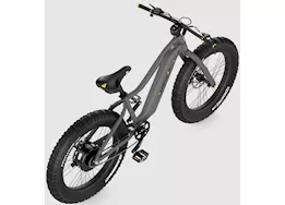Quietkat pioneer electric bike, 500w, 18in frame, charcoal
