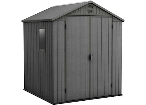 Keter Darwin 6x6 storage shed - graphite Main Image