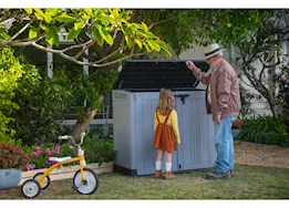 Keter Store-it-out prime storage shed - graphite; 5x4