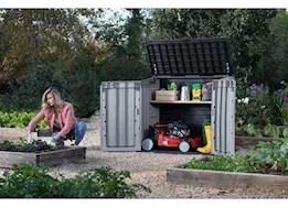 Keter Store-it-out prime storage shed - graphite; 5x4