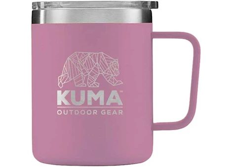 KUMA Outdoor Gear Travel Mug – 12 oz., Mulberry, Vacuum Sealed Double Wall Stainless Steel