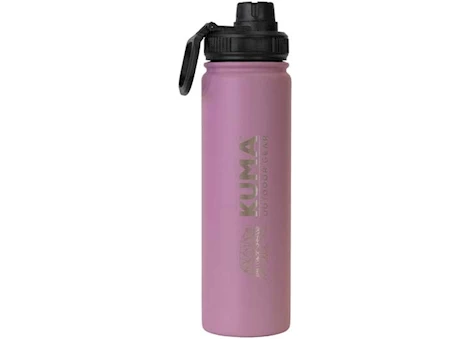 KUMA Outdoor Gear Bomber Bottle – 22 oz., Mulberry, Vacuum Sealed Double Wall Stainless Steel