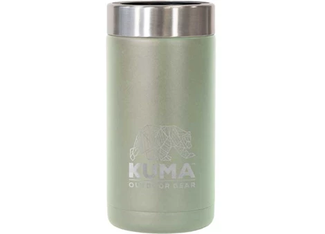 KUMA Outdoor Gear Tall Can Coozie for 16 oz. Cans – Sage, Vacuum Sealed Double Wall Stainless Steel