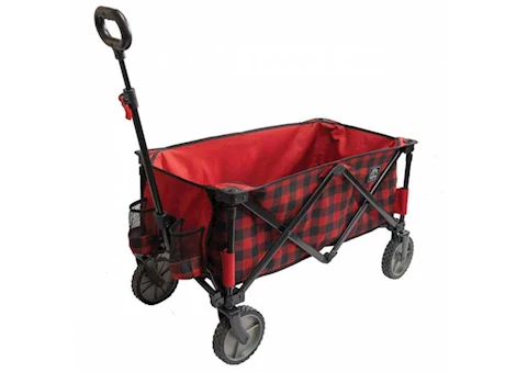 KUMA Outdoor Gear Bear Buggy Cart – Red/Black Plaid
