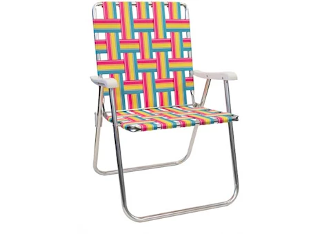 KUMA Outdoor Gear Backtrack Chair – Lollipop (Yellow/Pink/Teal)