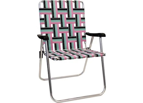 KUMA Outdoor Gear Backtrack Chair – Vice (Black/Pink/Teal)