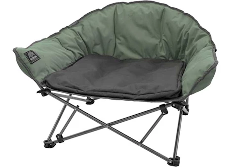 Kuma Outdoor Gear Lazy bear dog bed - sage Main Image