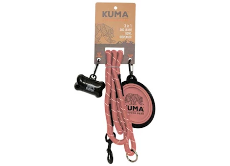 Kuma Outdoor Gear 3 IN 1 DOG LEASH - SAGE