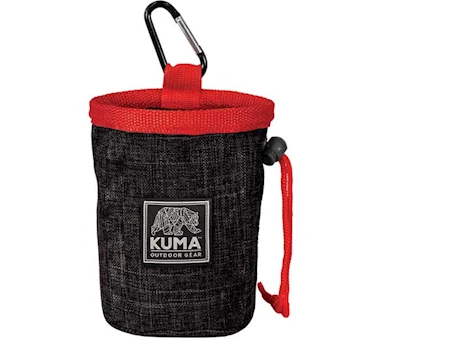 KUMA Outdoor Gear Good Dog Treat Pouch – Carbon/Red