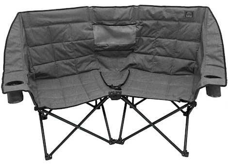 KUMA Outdoor Gear Kozy Bear Double Camping Chair – Heather Grey